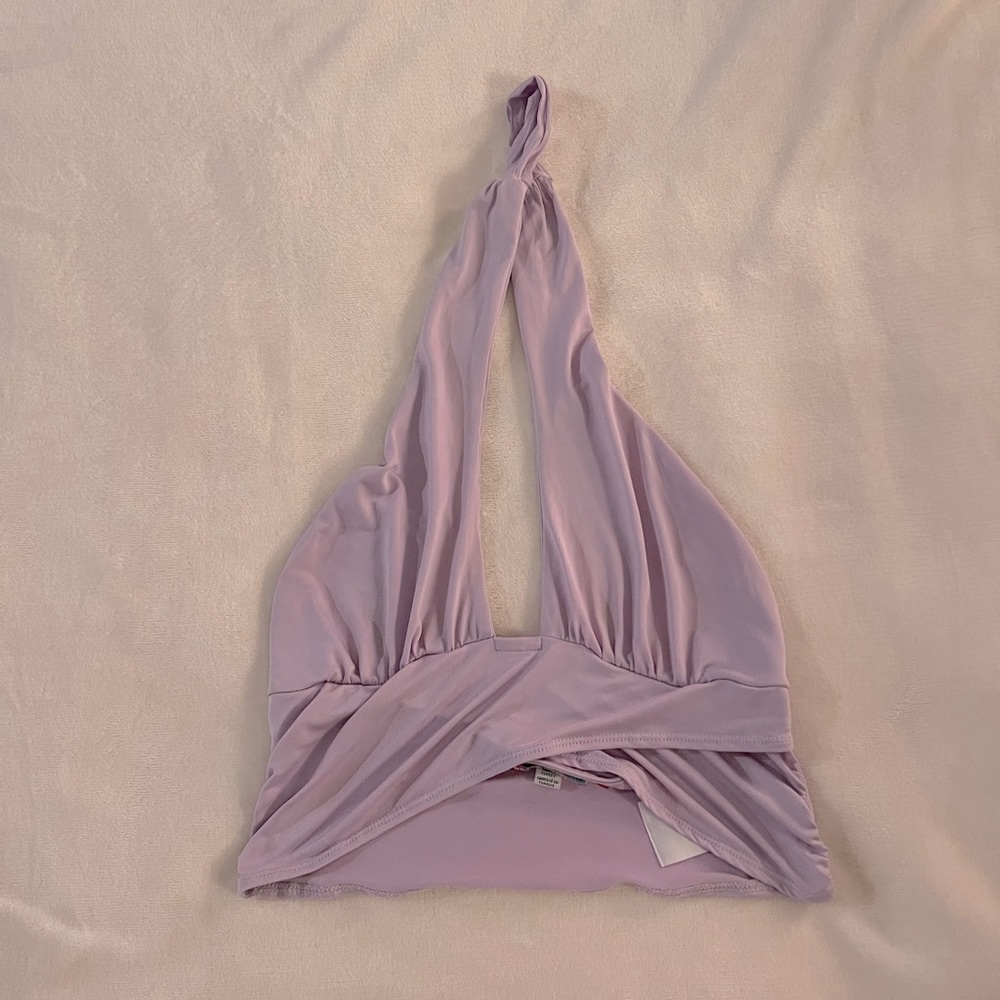Lavender Halter Top